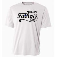 Happy Fathers Day Cute Dad Gift Cooling Performance Crew T-Shirt