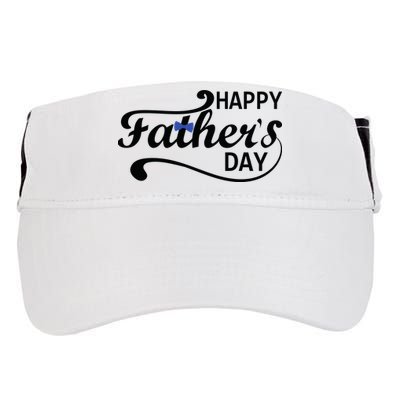 Happy Fathers Day Cute Dad Gift Adult Drive Performance Visor