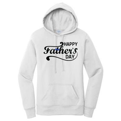 Happy Fathers Day Cute Dad Gift Women's Pullover Hoodie