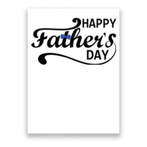 Happy Fathers Day Cute Dad Gift Poster