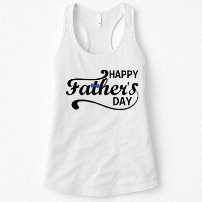 Happy Fathers Day Cute Dad Gift Womens Tank Top