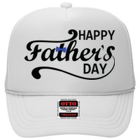 Happy Fathers Day Cute Dad Gift Trucker Hat