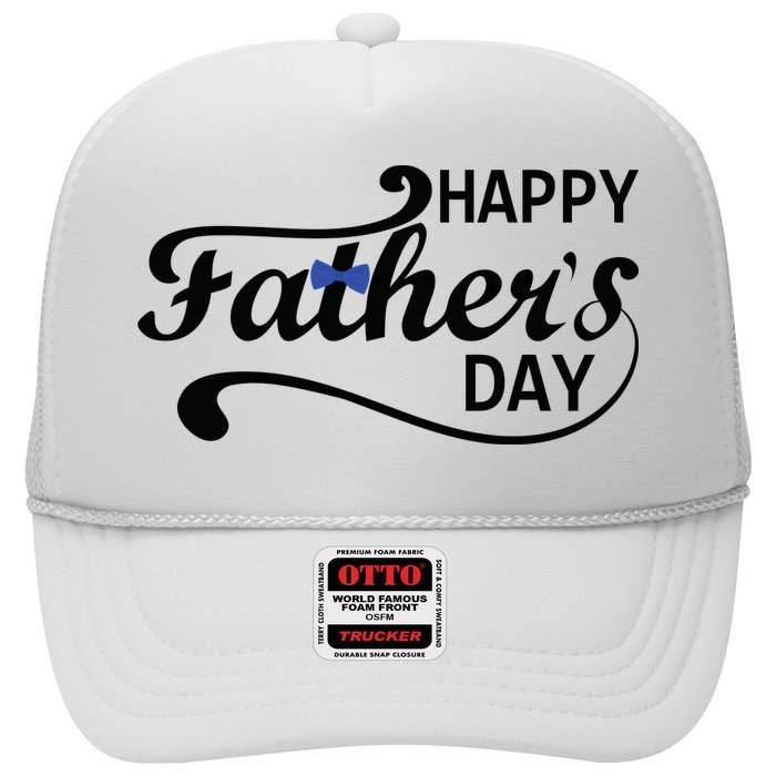 Happy Fathers Day Cute Dad Gift Trucker Hat