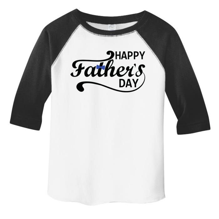 Happy Fathers Day Cute Dad Gift Toddler Fine Jersey T-Shirt