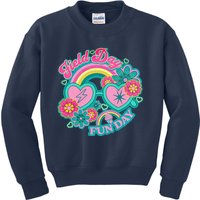 Hippie Field Day Fun Day For Teachers Field Day 2024 Kids Sweatshirt