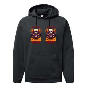 Halloween Fright Delight Graphic Performance Fleece Hoodie