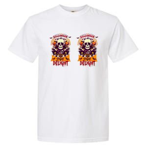 Halloween Fright Delight Graphic Garment-Dyed Heavyweight T-Shirt