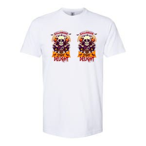 Halloween Fright Delight Graphic Softstyle CVC T-Shirt