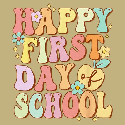 Happy First Day Of School Teachers Back To School Love T-Shirt