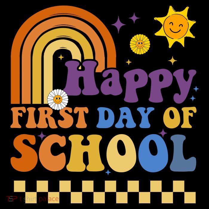 Happy First Day Of School T-Shirt