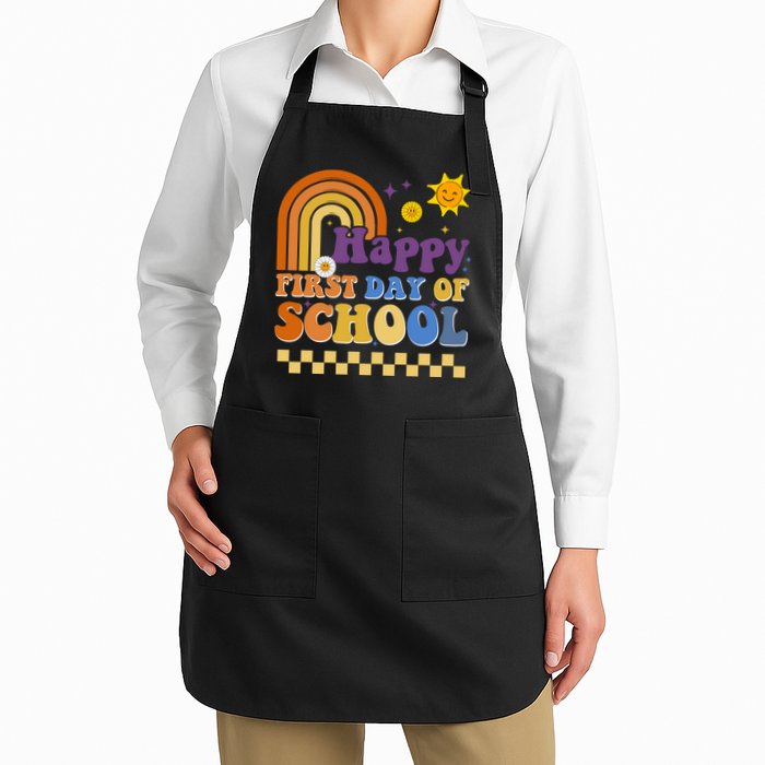 Happy First Day Of School Apron