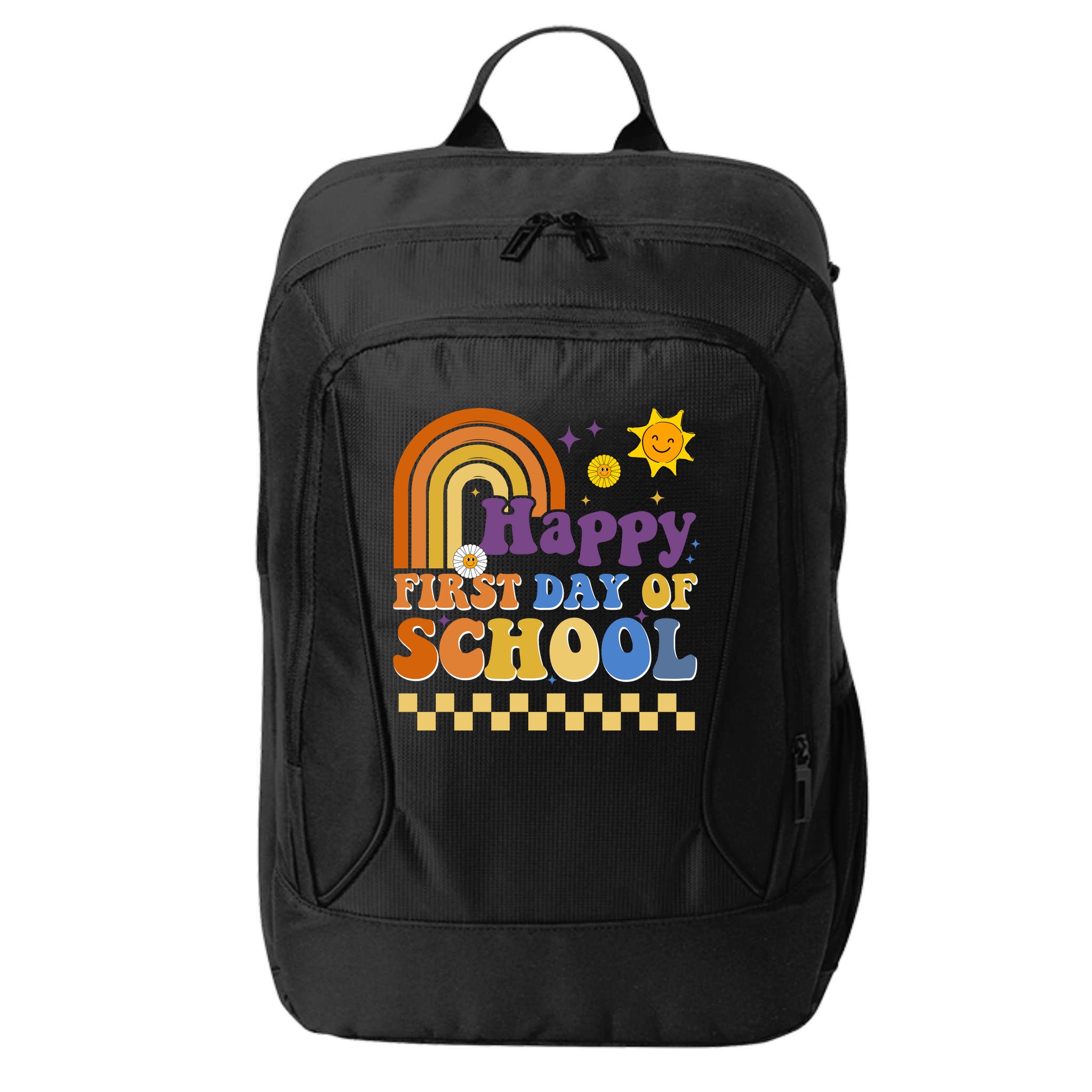Happy First Day Of School City Backpack