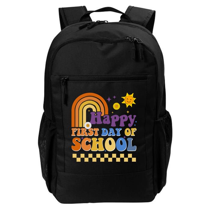 Happy First Day Of School Daily Commute Backpack