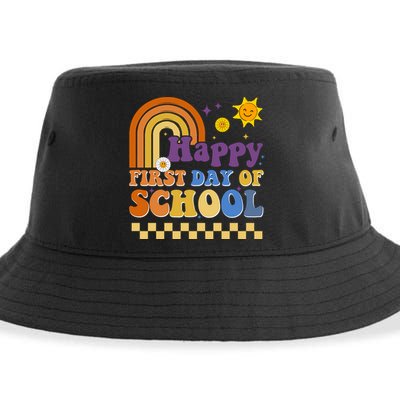 Happy First Day Of School Sustainable Bucket Hat