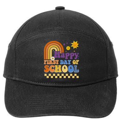 Happy First Day Of School 7-Panel Snapback Hat