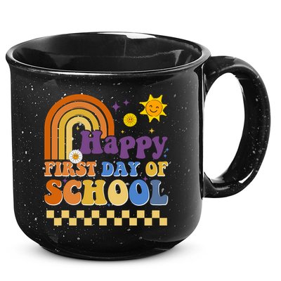 Happy First Day Of School 15oz Campfire Ceramic Mug