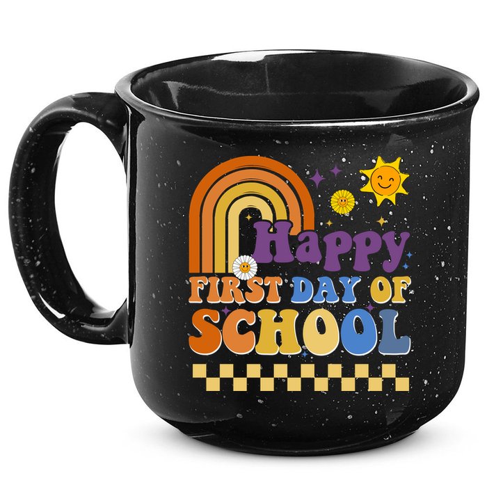Happy First Day Of School 15oz Campfire Ceramic Mug