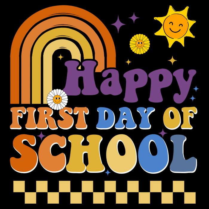 Happy First Day Of School Flatbill Hat