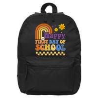 Happy First Day Of School 16 in Basic Backpack