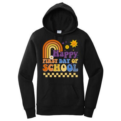 Happy First Day Of School Women's Pullover Hoodie