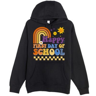 Happy First Day Of School Premium Pullover Hoodie