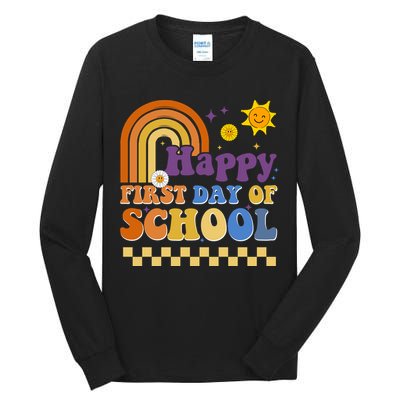 Happy First Day Of School Tall Long Sleeve T-Shirt