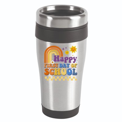 Happy First Day Of School 16oz Travel Tumbler