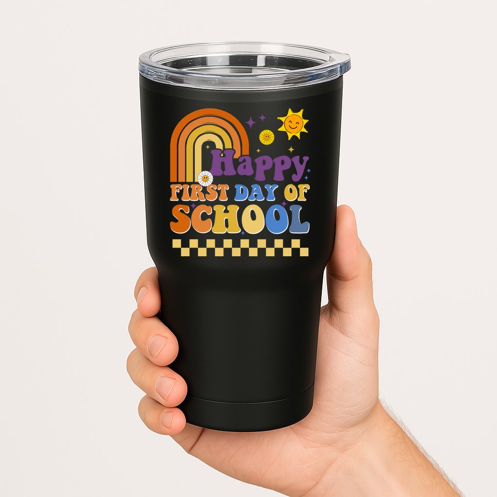 Happy First Day Of School Tumbler