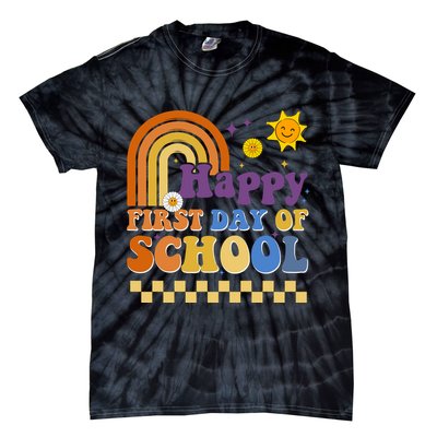 Happy First Day Of School Tie-Dye T-Shirt