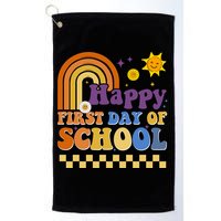 Happy First Day Of School Golf Towel