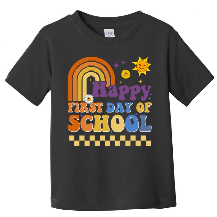 Happy First Day Of School Toddler T-Shirt