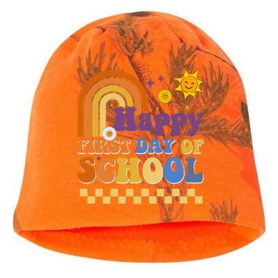 Happy First Day Of School Kati - Camo Knit Beanie