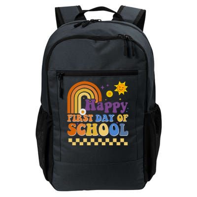 Happy First Day Of School Daily Commute Backpack