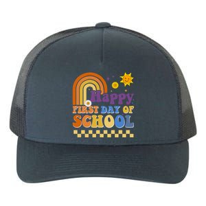 Happy First Day Of School Yupoong Adult 5-Panel Trucker Hat