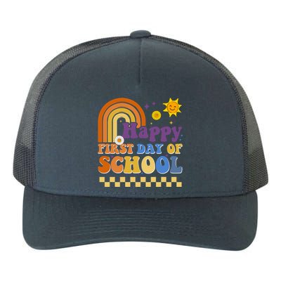 Happy First Day Of School Yupoong Adult 5-Panel Trucker Hat