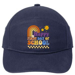 Happy First Day Of School 7-Panel Snapback Hat