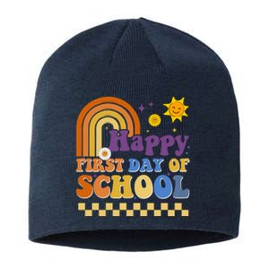 Happy First Day Of School Sustainable Beanie