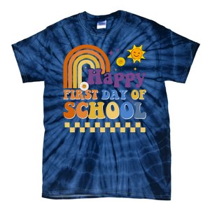 Happy First Day Of School Tie-Dye T-Shirt