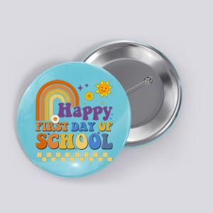 Happy First Day Of School Button