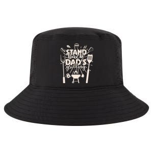 Happy Father's Day Stand Back Dad's Grilling Cool Comfort Performance Bucket Hat