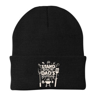 Happy Father's Day Stand Back Dad's Grilling Beanie