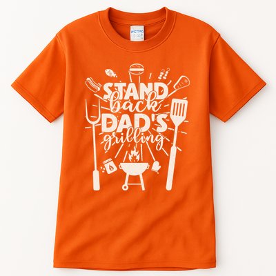 Happy Father's Day Stand Back Dad's Grilling Tall T-Shirt
