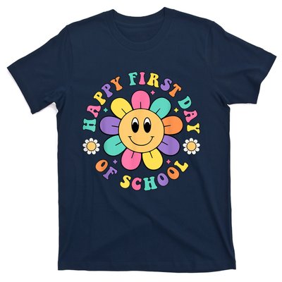 Happy First Day Of School Teacher Back To School Boy Girl T-Shirt