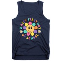 Happy First Day Of School Teacher Back To School Boy Girl Tank Top