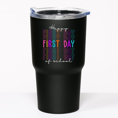 Happy First Day Of School Colorful Tumbler