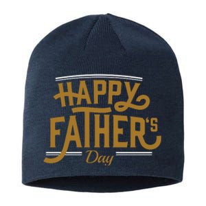 Happy Father's Day Celebration Gift Sustainable Beanie