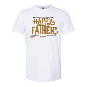 Happy Father's Day Celebration Gift Softstyle CVC T-Shirt