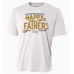 Happy Father's Day Celebration Gift Cooling Performance Crew T-Shirt