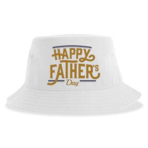 Happy Father's Day Celebration Gift Sustainable Bucket Hat