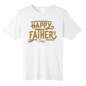 Happy Father's Day Celebration Gift Tall Fusion ChromaSoft Performance T-Shirt